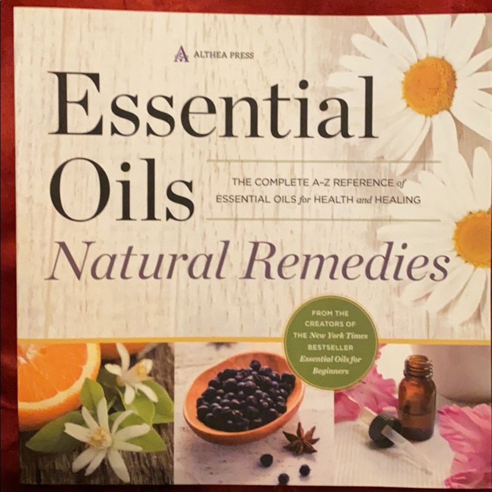 Gently used book on essential oils
